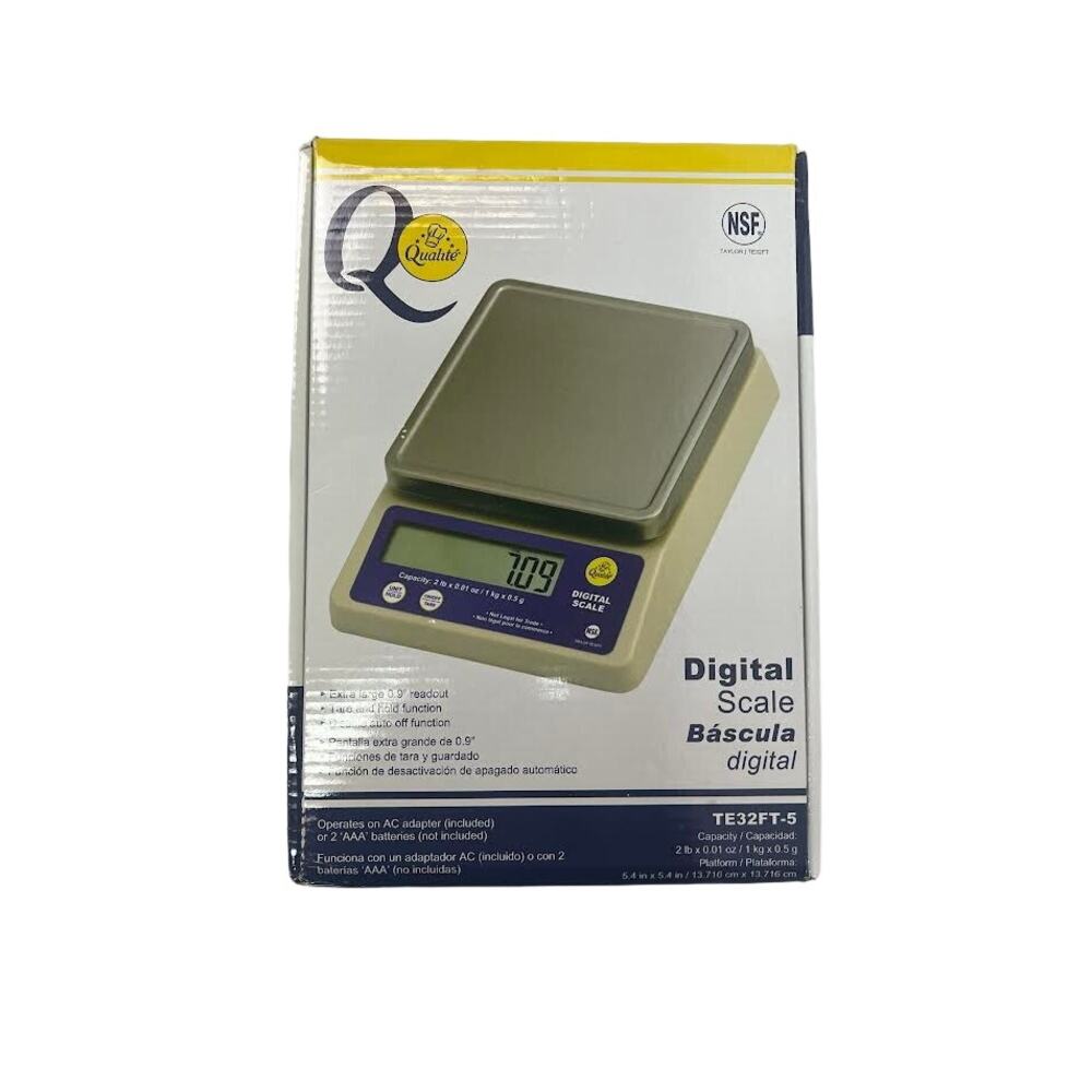 NEW! Qualite Digital Scale TE32FT-5‎